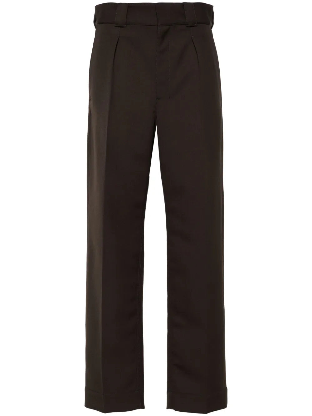 Straight-Leg Tailored Trousers
