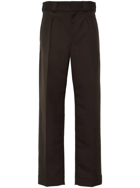 Straight-Leg Tailored Trousers