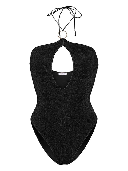 Lumière Ring Lurex Swimsuit