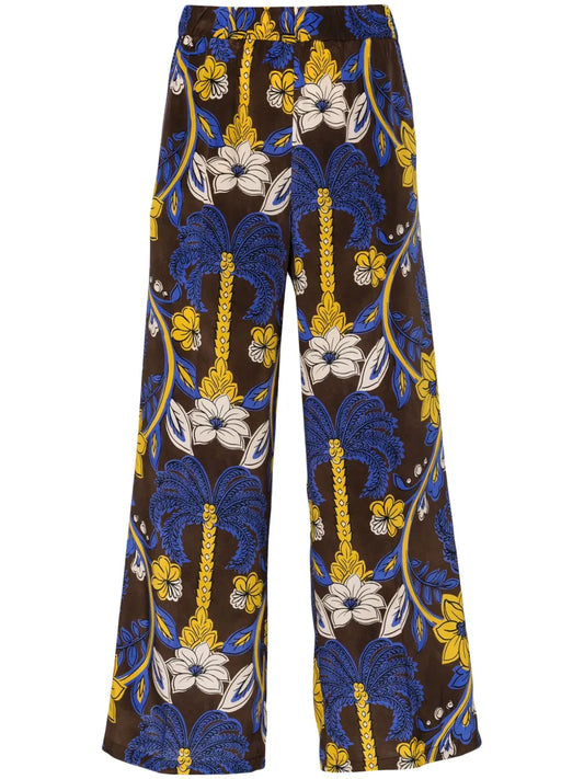 Stelo Floral-Print Trousers