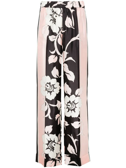 Stevia Floral-Print Trousers