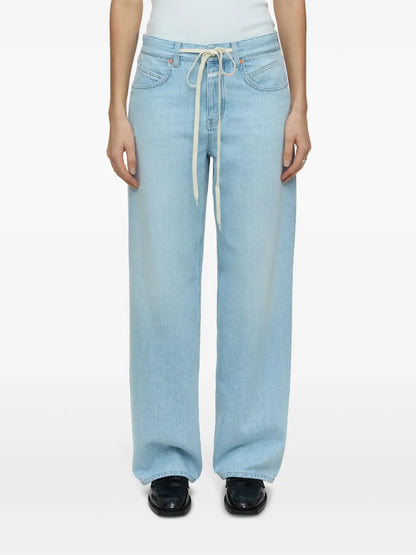 Nikka Mid-Rise Wide-Leg Jeans
