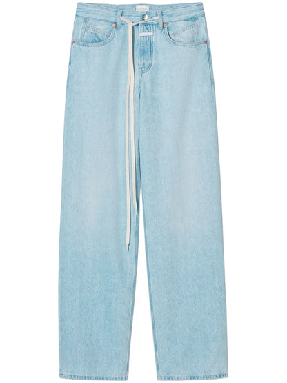 Nikka Mid-Rise Wide-Leg Jeans
