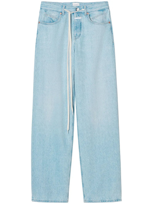 Nikka Mid-Rise Wide-Leg Jeans