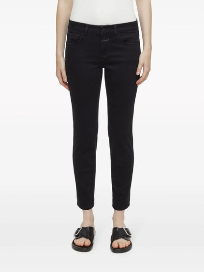 Skinny-Cut Cropped Jeans
