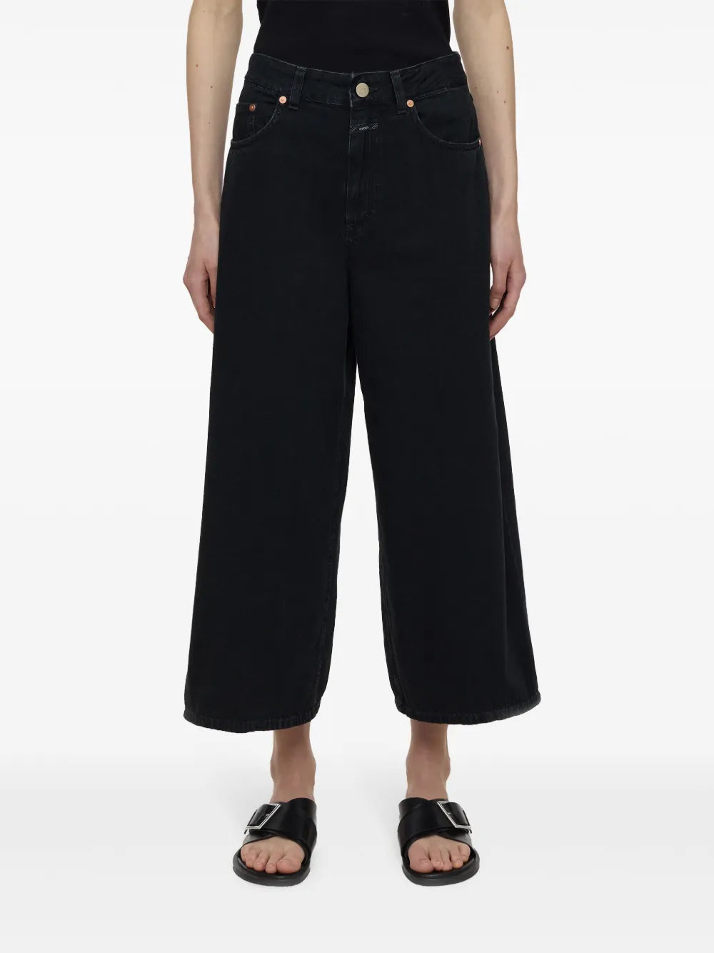 Lyna Mid-Rise Cropped Jeans