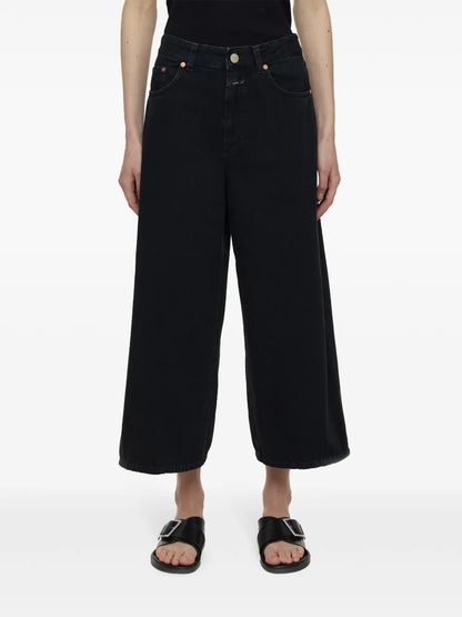 Lyna Mid-Rise Cropped Jeans