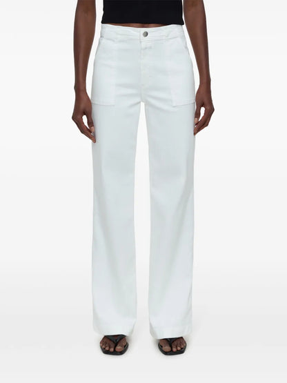 Aria High-Rise Straight-Leg Jeans