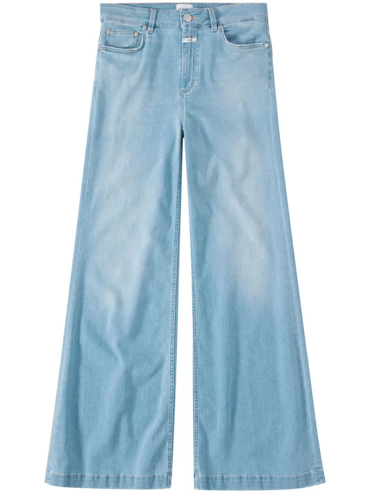 Glow-Up High-Rise Wide-Leg Jeans