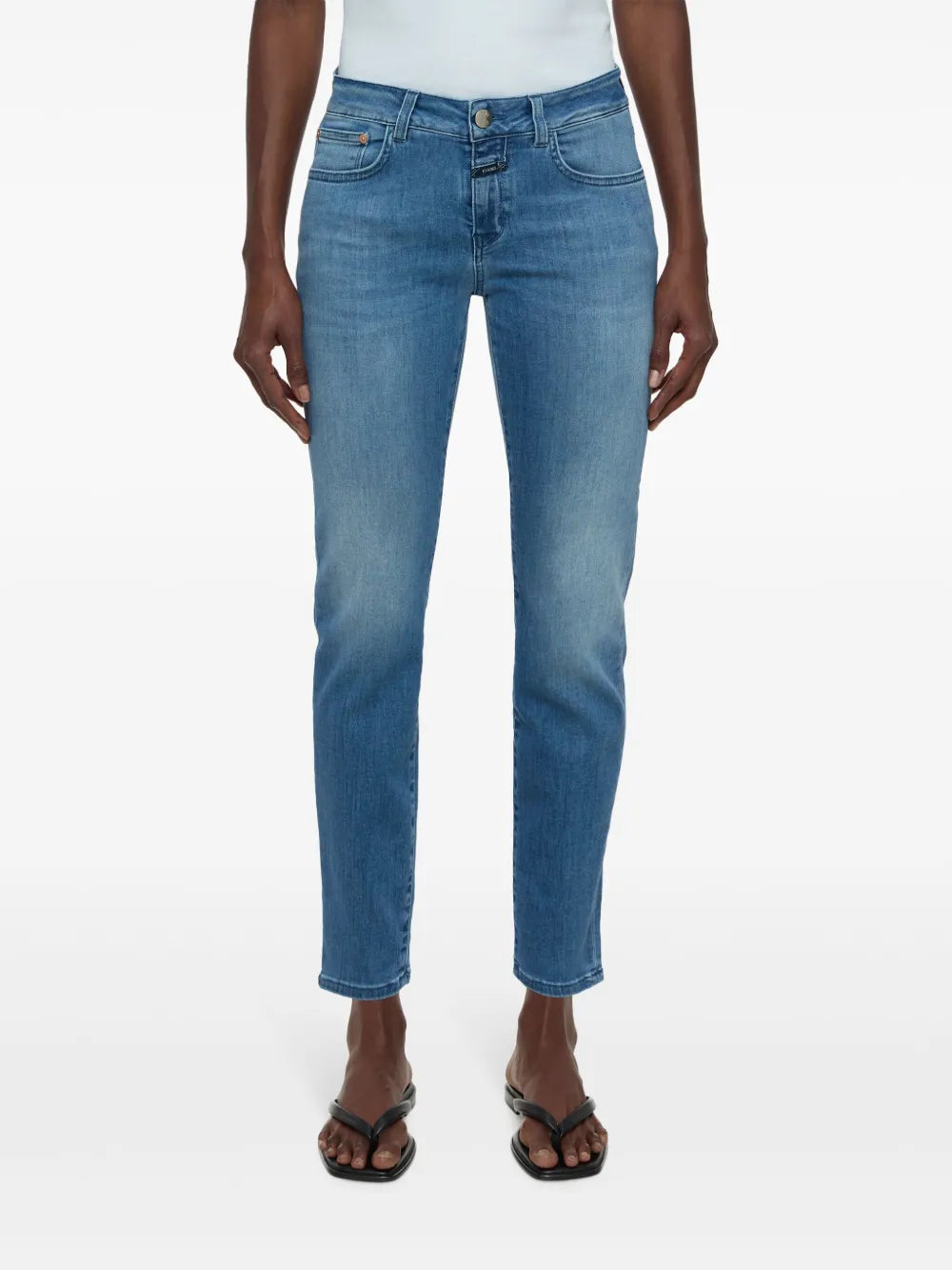 Baker Low-Rise Cropped Jeans