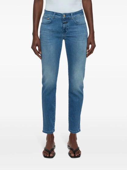 Baker Low-Rise Cropped Jeans