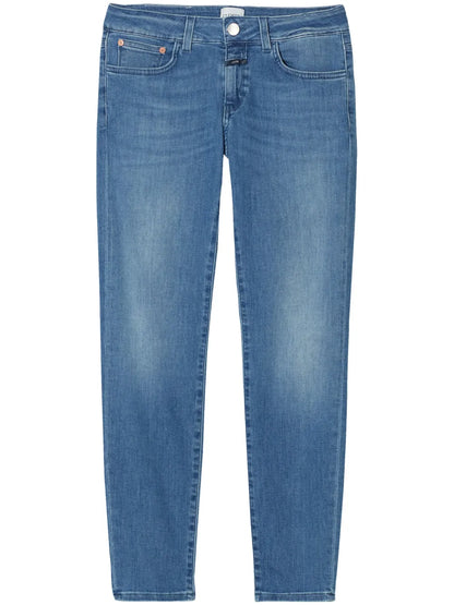 Baker Low-Rise Cropped Jeans