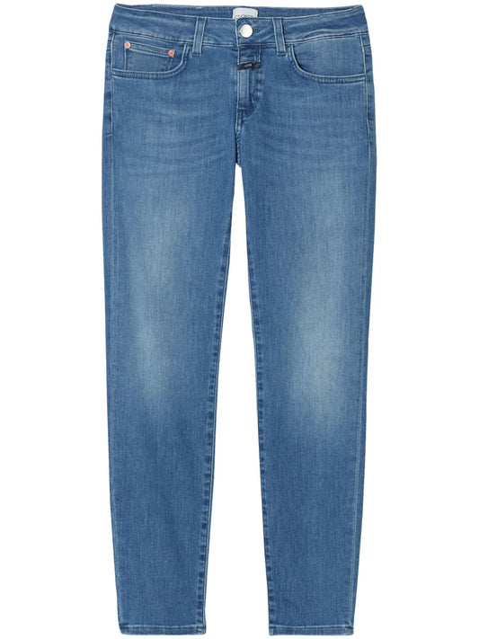 Baker Low-Rise Cropped Jeans