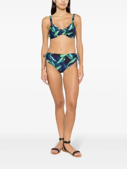 Marcela Leaf-Print Bikini
