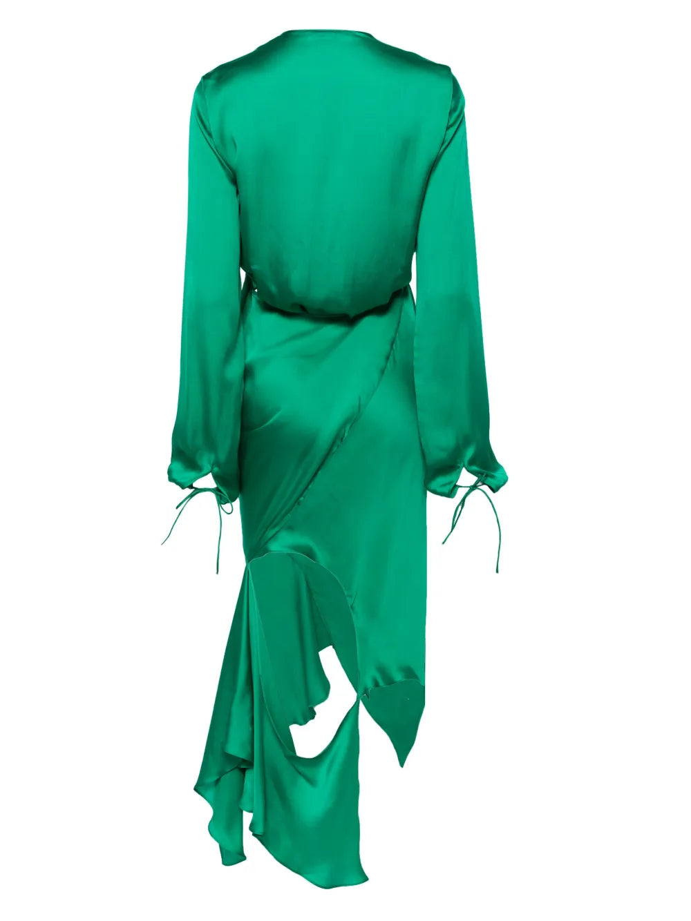 Cut-Out Silk Dress