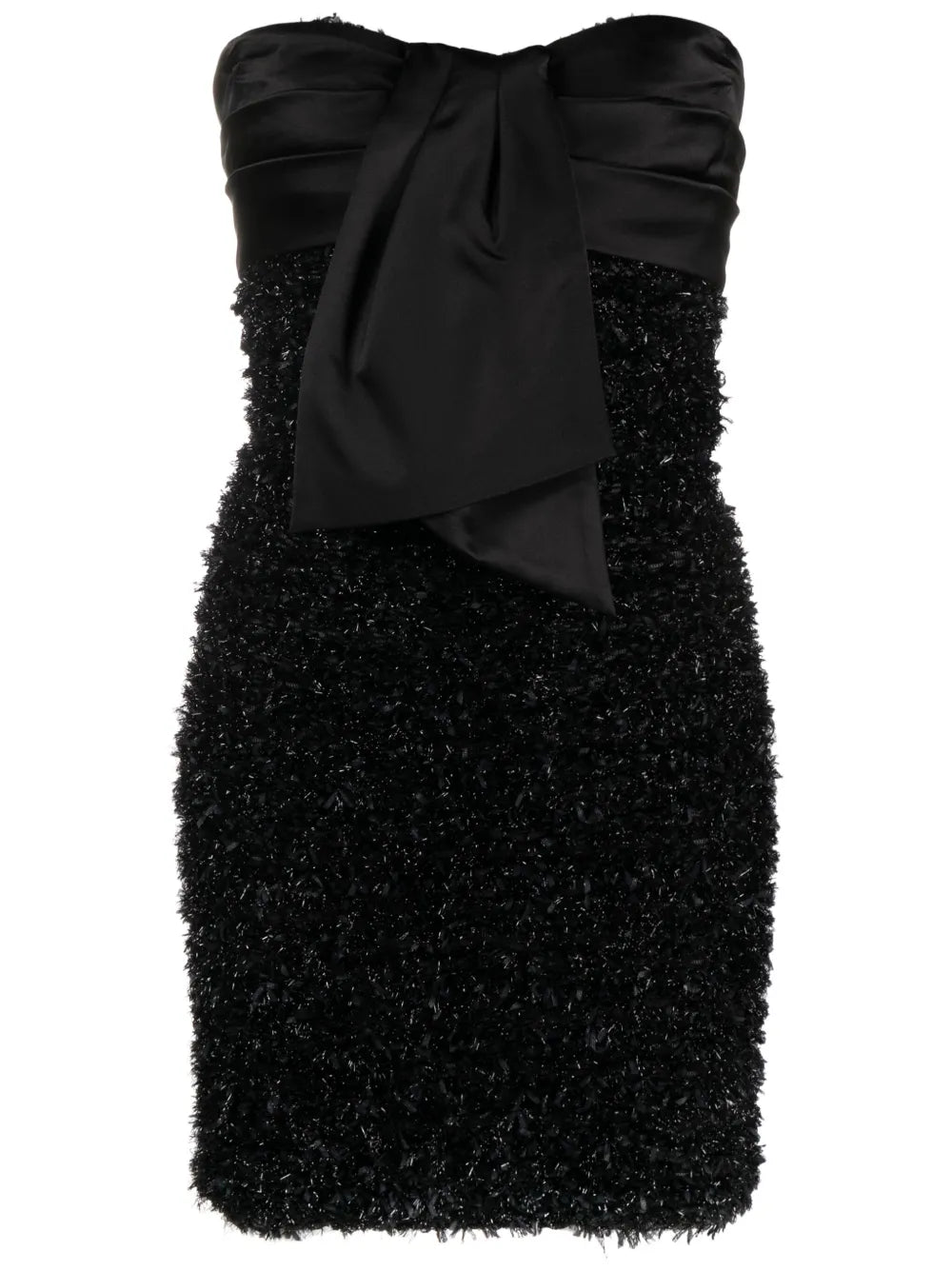 Metallic Tweed Minidress
