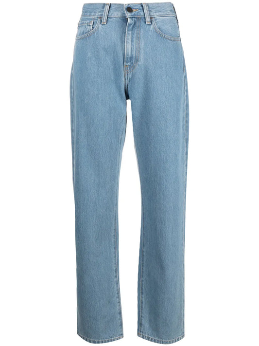 W' Noxon High-Rise Straight-Leg Jeans