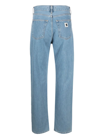 W' Noxon High-Rise Straight-Leg Jeans
