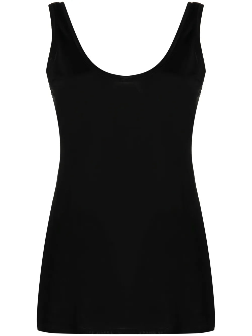 Scoop-Neck Sleeveless Top