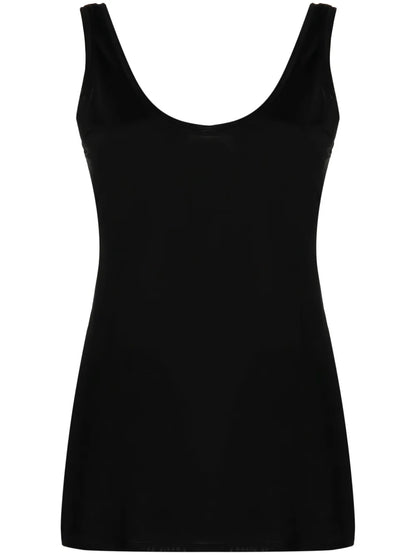 Scoop-Neck Sleeveless Top