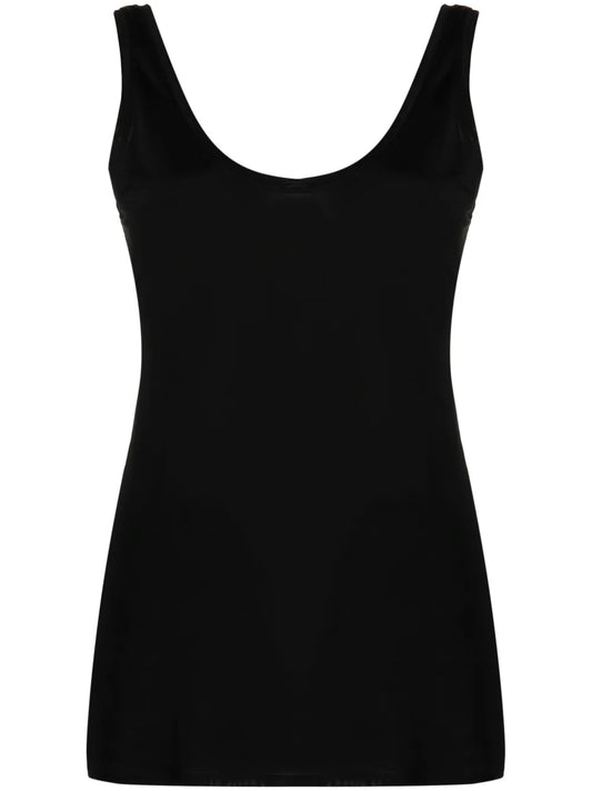 Scoop-Neck Sleeveless Top