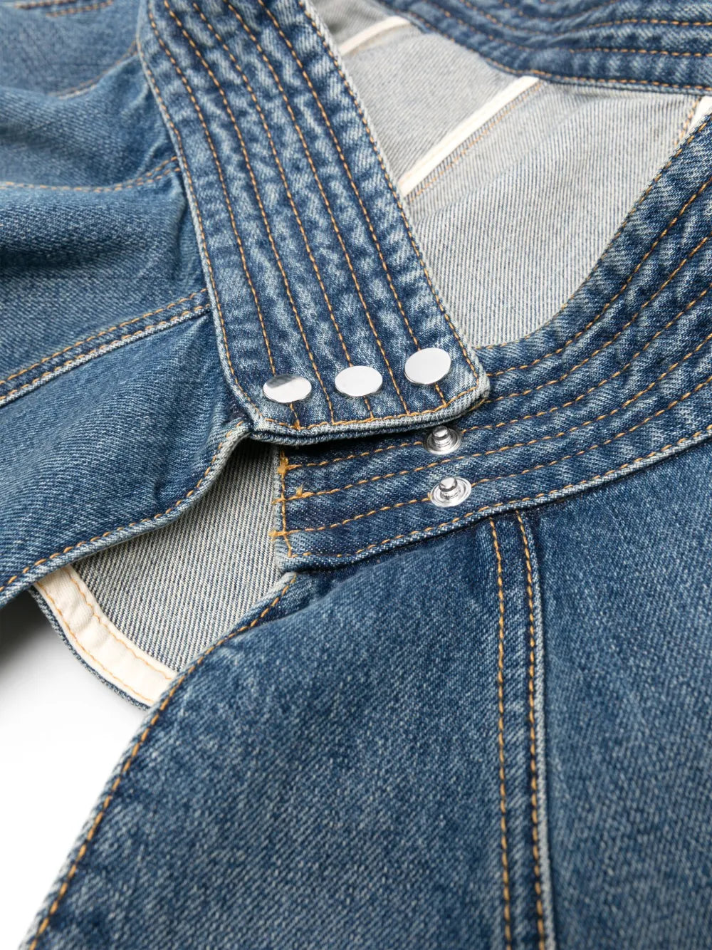 A-Line Denim Miniskirt