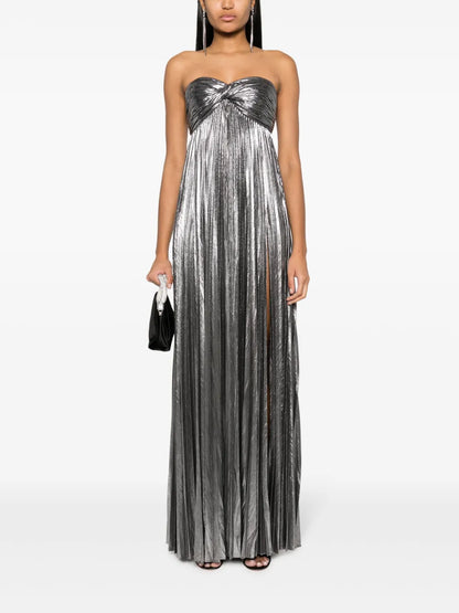 Zoa Pleated Maxi Dress