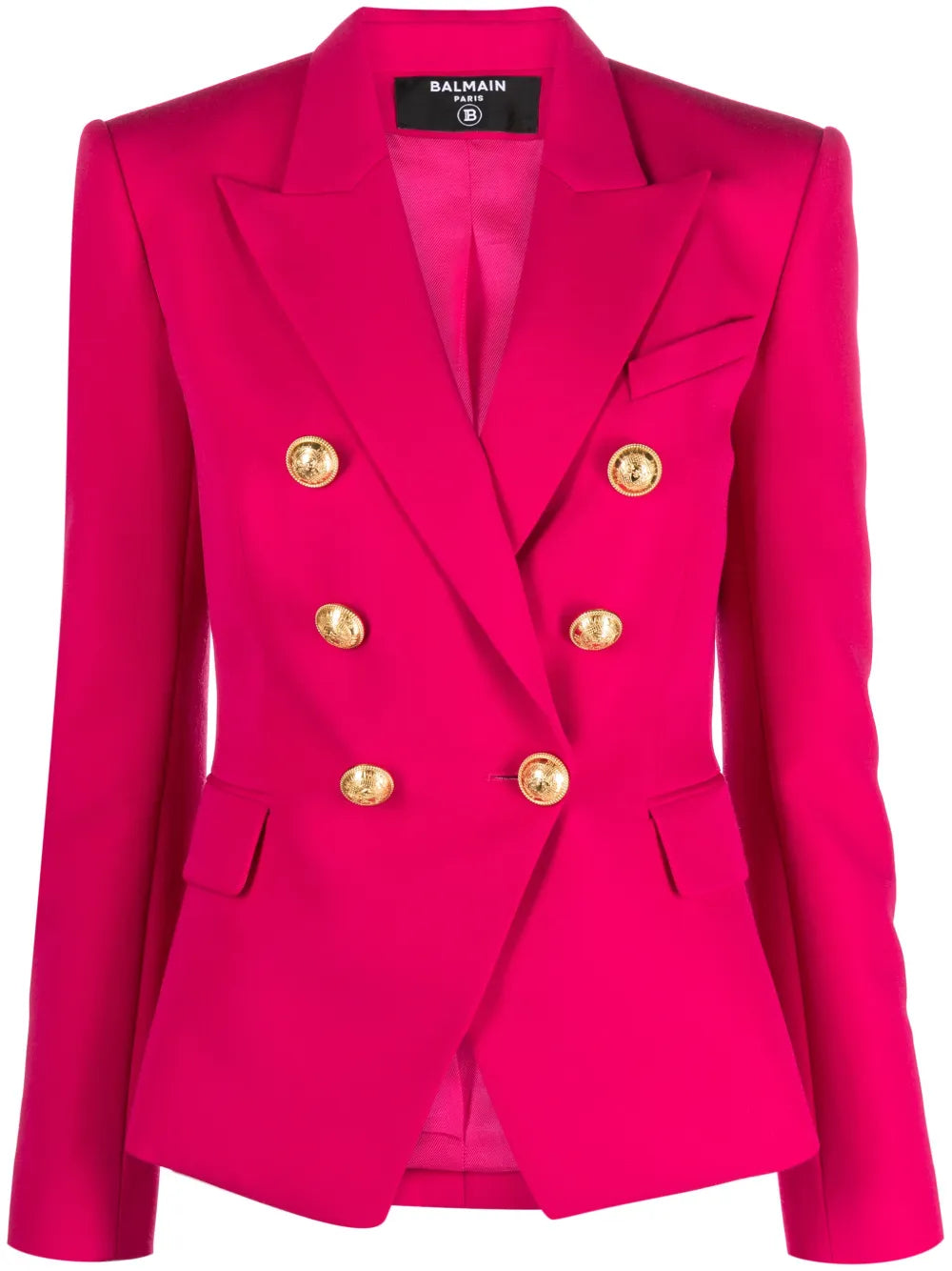 Double-Breasted Wool Blazer