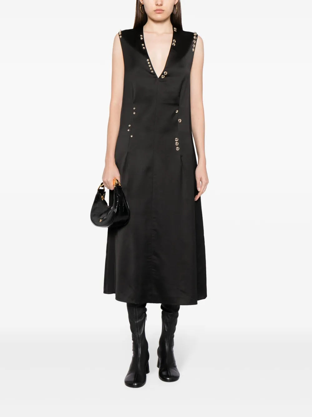 The Mello V-Neck Midi Dress