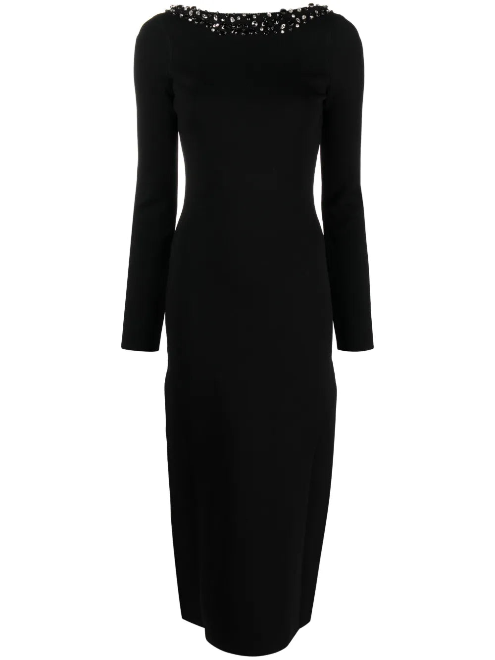 Eleanora Crystal-Embellished Midi Dress