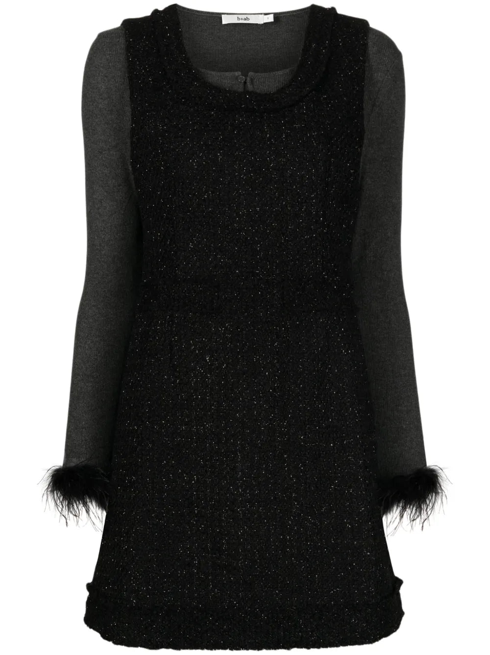 Tweed Two-Piece Minidress