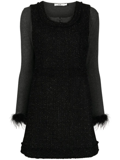 Tweed Two-Piece Minidress