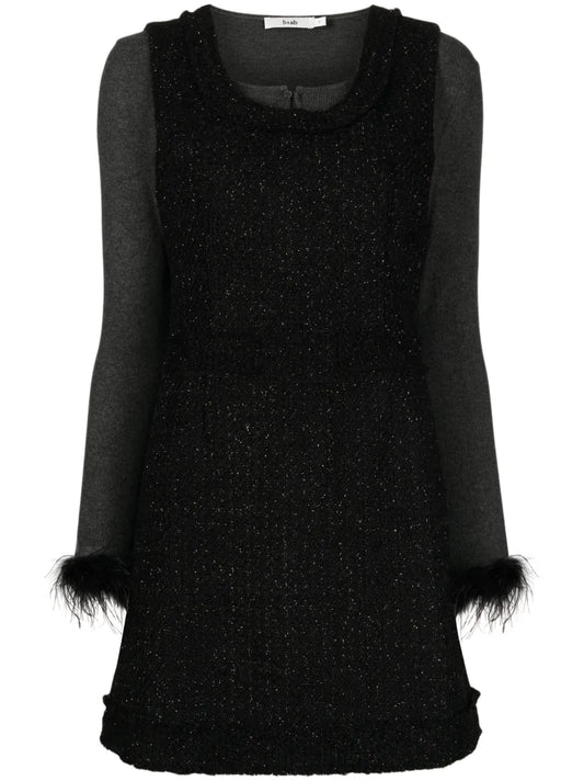 Tweed Two-Piece Minidress