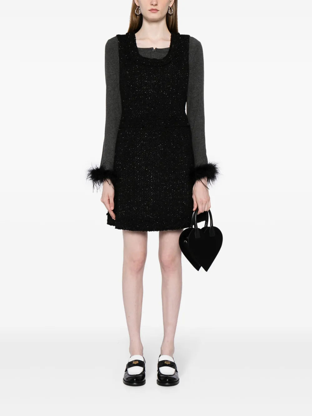 Tweed Two-Piece Minidress