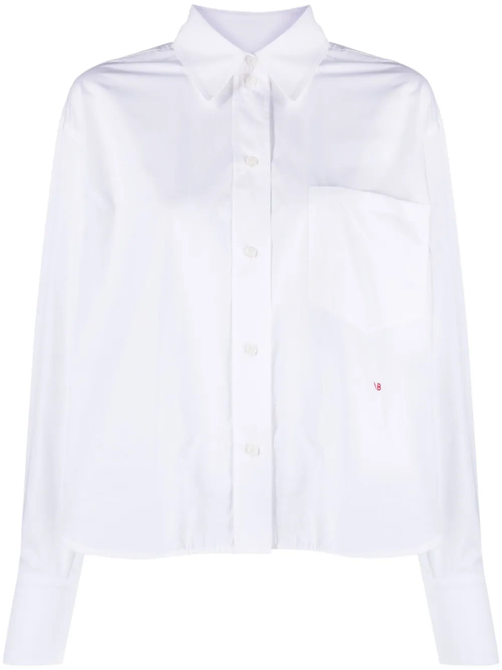 Logo-Embroidered Poplin Shirt