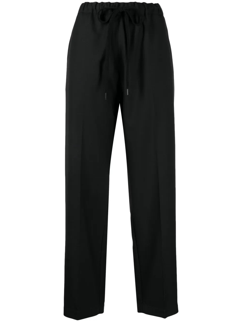 Single-Stitch Cropped Trousers