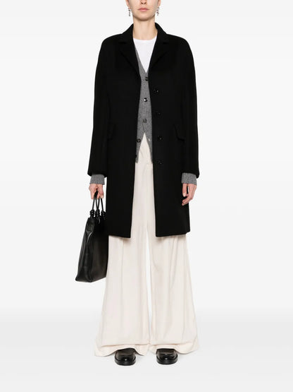 Bingo Belted Camel-Hair Coat
