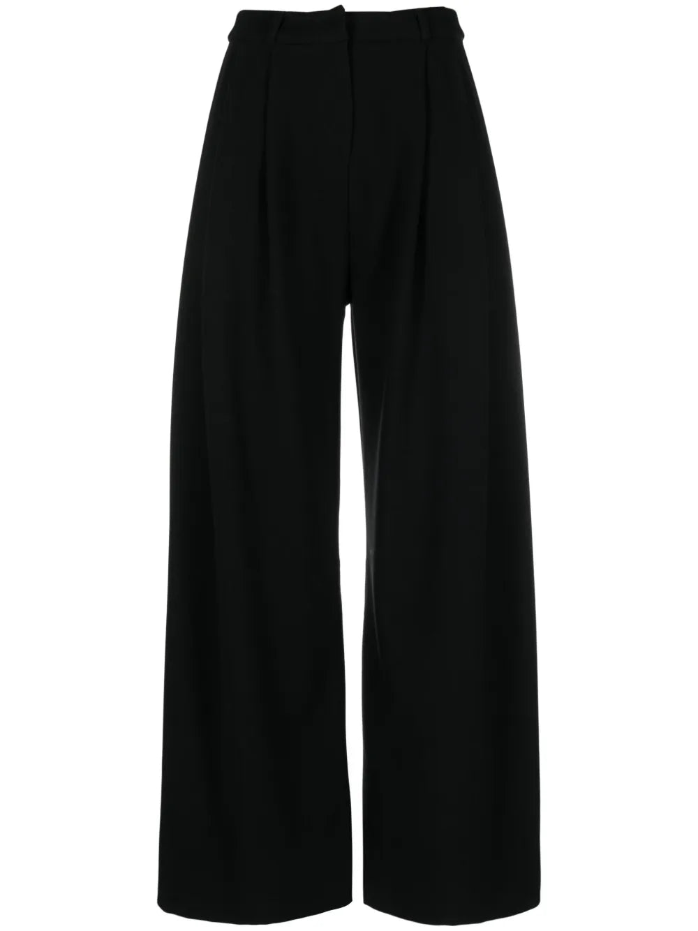 Pleat-Detail Palazzo Pants