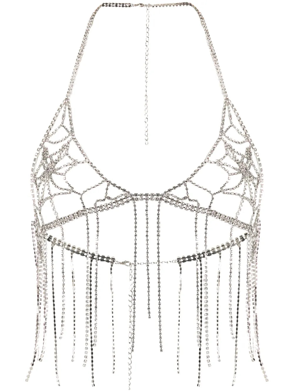 Crystal-Embellished Triangle-Cup Top