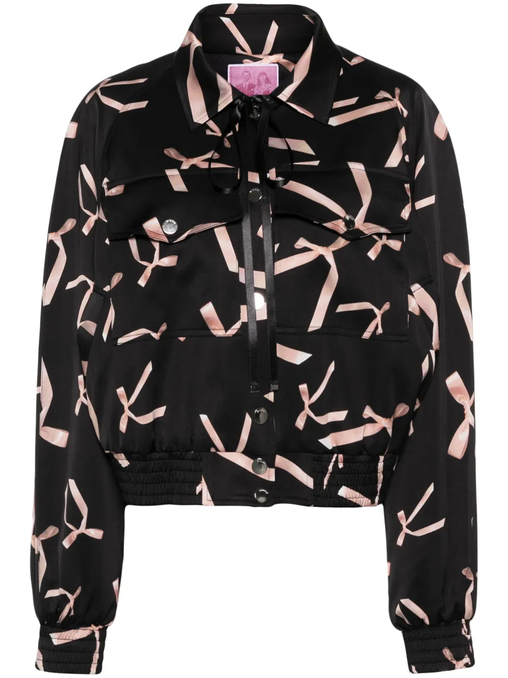 Printed Bomber Jacket