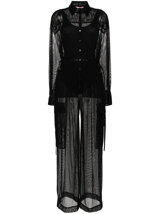 Mesh Jumpsuits