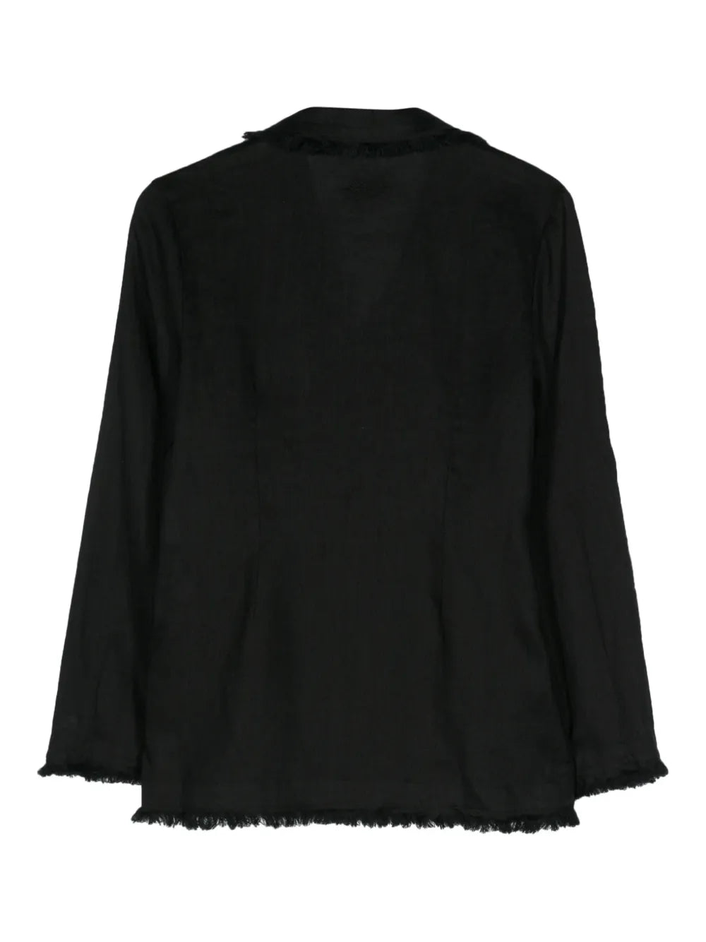 Beach24 Frayed Linen Blazer