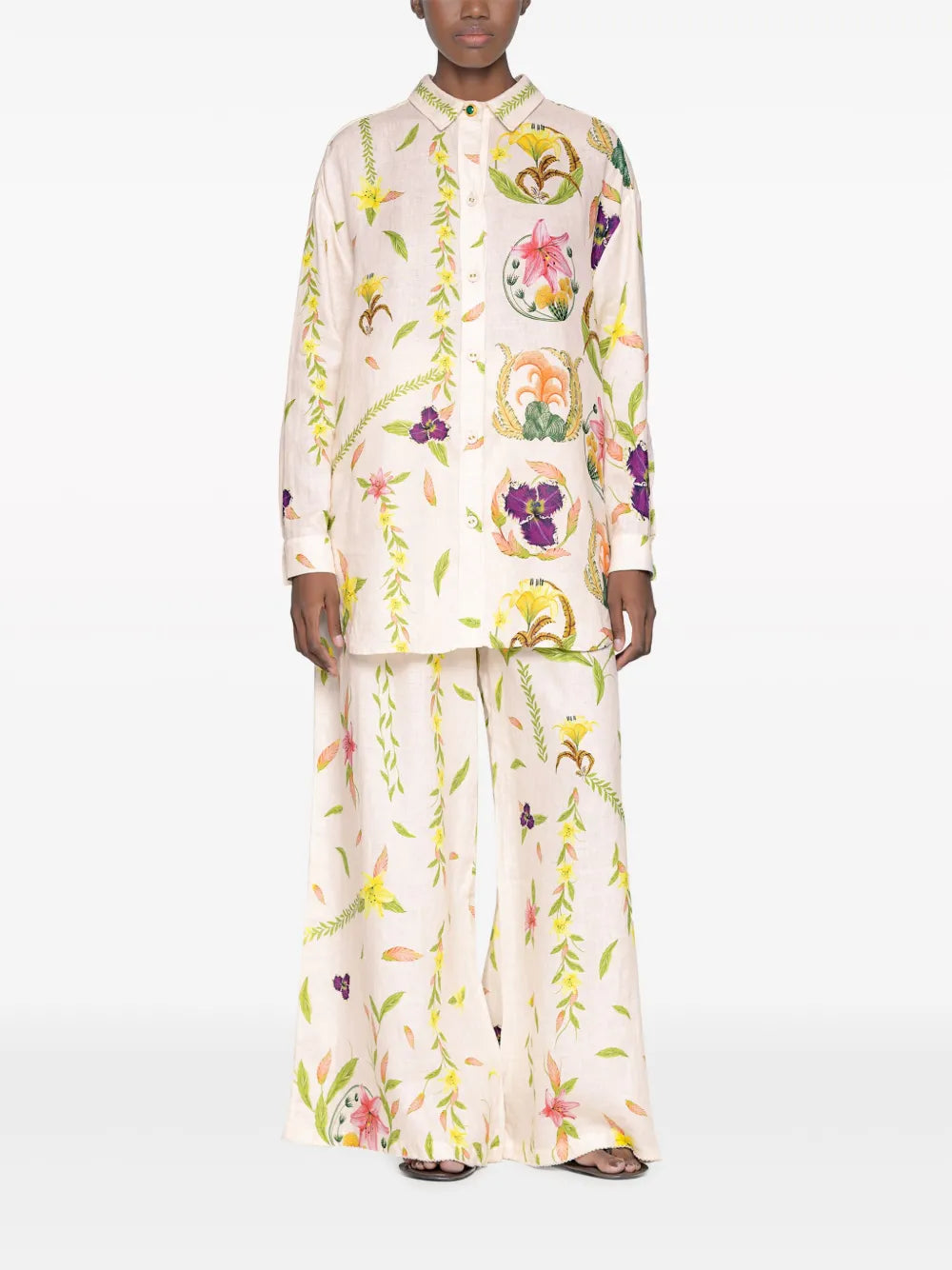 Piñon Marina Linen Trousers