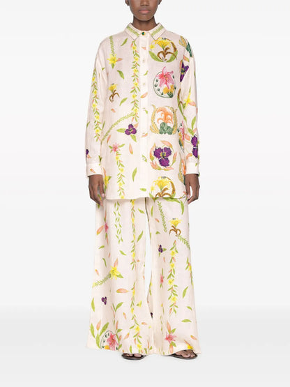 Piñon Marina Linen Trousers