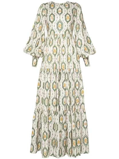 Nuez Calado Maxi Dress