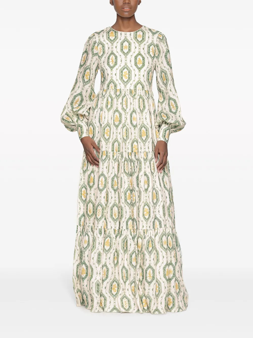 Nuez Calado Maxi Dress