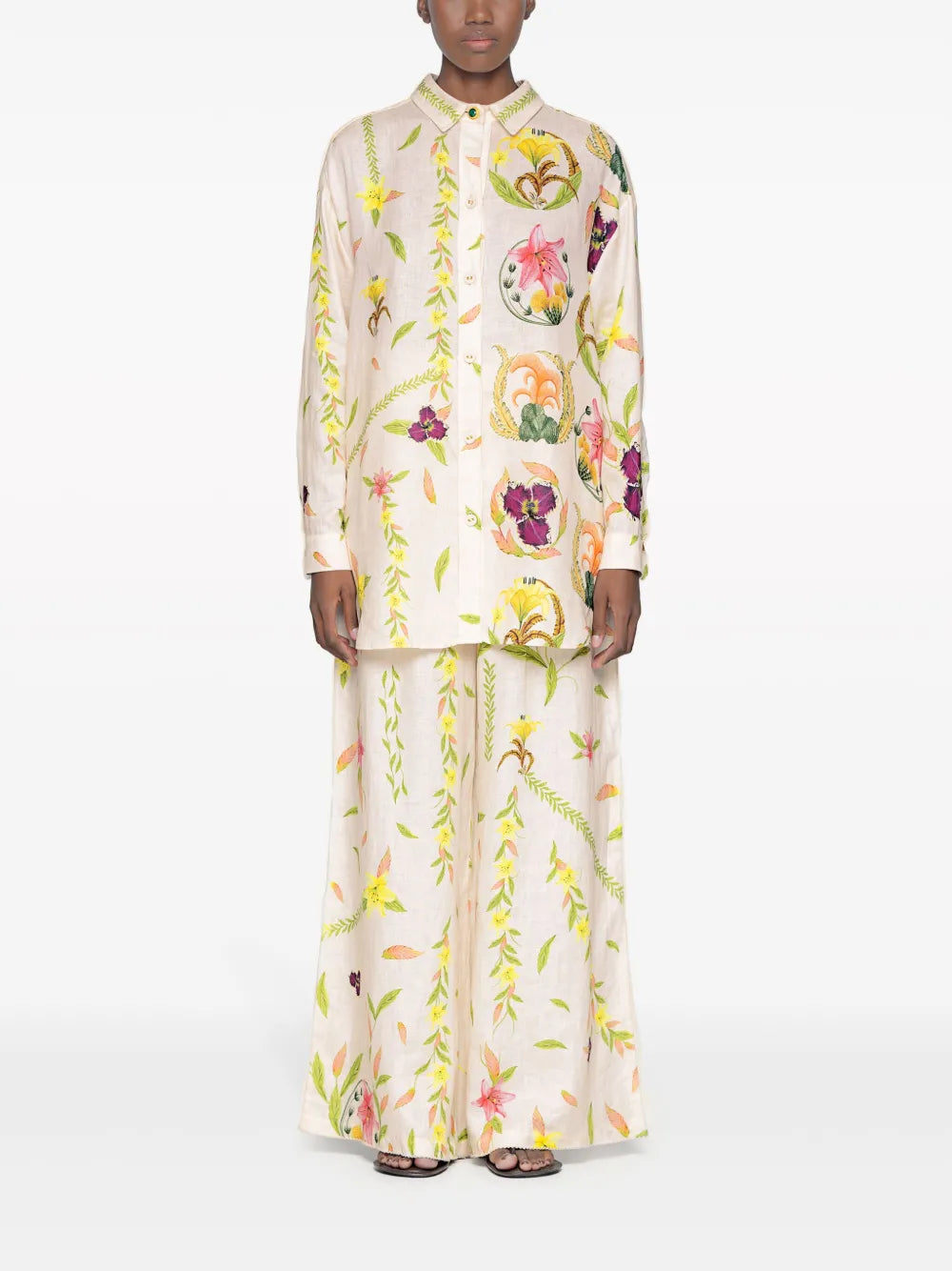 Cecilia Marina Floral-Print Shirt