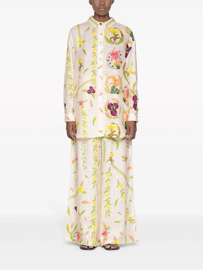 Cecilia Marina Floral-Print Shirt