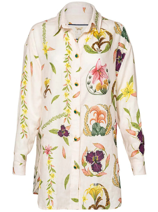 Cecilia Marina Floral-Print Shirt