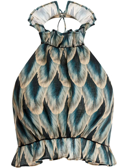 Nardo Pluma Graphic-Print Top